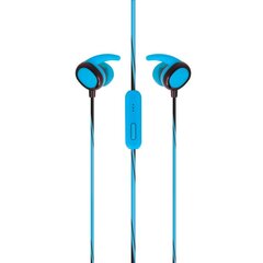 Setty wired earphones Sport blue hind ja info | Kõrvaklapid | hansapost.ee