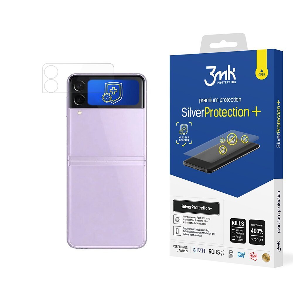 Samsung Galaxy Z Flip 3 5G (Front) - 3mk SilverProtection+ screen protector цена и информация | Ekraani kaitseklaasid ja kaitsekiled | hansapost.ee