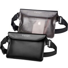 Универсальный водонепроницаемый комплект чехлов Spigen A620, черный цена и информация | Рюкзаки и сумки | hansapost.ee