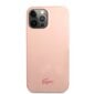 Lacoste Liquid Silicone Glossy Printing Logo Case for iPhone 13 Pro Max Pink цена и информация | Telefonide kaitsekaaned ja -ümbrised | hansapost.ee