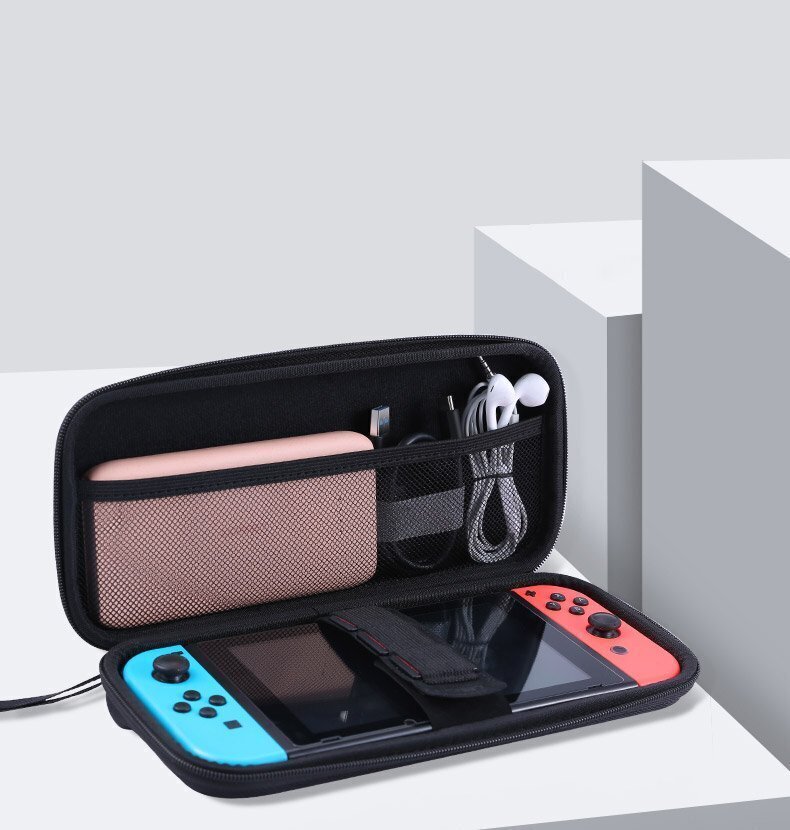 Ugreen case box for Nintendo Switch and accessories S 26.5 x 10 x 13.5 cm black (50275 LP145) цена и информация | Mängukonsoolide lisatarvikud | hansapost.ee