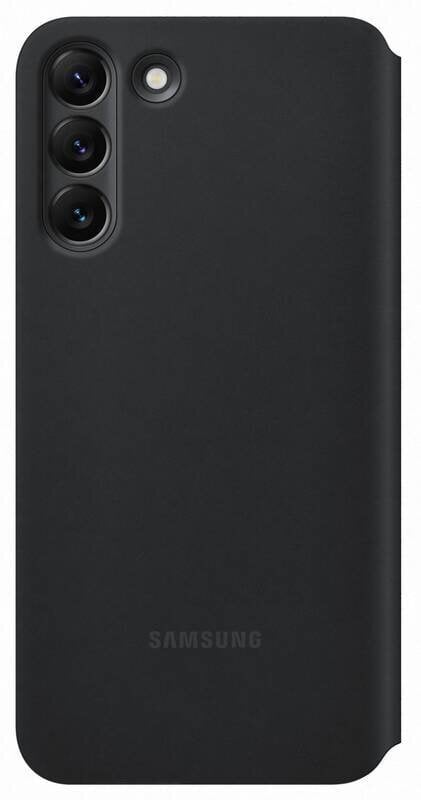 EF-ZS906CBE Samsung Clear View Cover for Galaxy S22+ Black цена и информация | Telefonide kaitsekaaned ja -ümbrised | hansapost.ee
