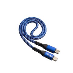 Akyga cable USB AK-USB-36 USB type C (m) / USB type C (m) ver. 2.0 100W 0.5m hind ja info | Mobiiltelefonide kaablid | hansapost.ee