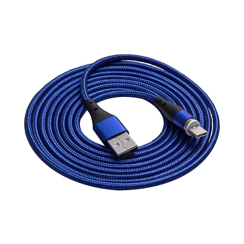 Akyga cable USB AK-USB-43 USB type C (m) / USB type C (m) magnetic ver. 2.0 2.0m цена и информация | Mobiiltelefonide kaablid | hansapost.ee