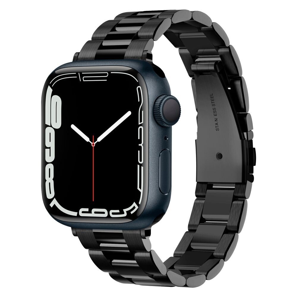 Spigen MODERN FIT BAND Apple Watch 4 / 5 / 6 / 7 / 8 / SE (38 / 40 / 41MM) BLACK цена и информация | Nutikellade aksessuaarid ja tarvikud | hansapost.ee