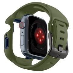 Spigen band Liquid Air "Pro" for Apple Watch 7 / 8 (45 mm) moss green цена и информация | Аксессуары для смарт-часов и браслетов | hansapost.ee