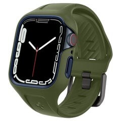 Spigen band Liquid Air "Pro" for Apple Watch 7 / 8 (45 mm) moss green цена и информация | Аксессуары для смарт-часов и браслетов | hansapost.ee
