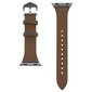 Spigen Cyrill Kajuk Apple Watch Leather Strap 4/5/6/7/8 / SE 40/41 mm khaki цена и информация | Nutikellade aksessuaarid ja tarvikud | hansapost.ee