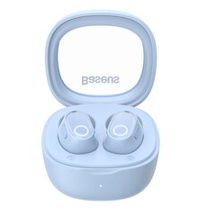 Baseus Bowie WM02 TWS Bluetooth 5.3 wireless headphones blue (NGTW180003) цена и информация | Наушники | hansapost.ee