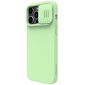 Nillkin CamShield Silky Magnetic Silicone Case for Apple iPhone 14 Pro Green hind ja info | Telefonide kaitsekaaned ja -ümbrised | hansapost.ee