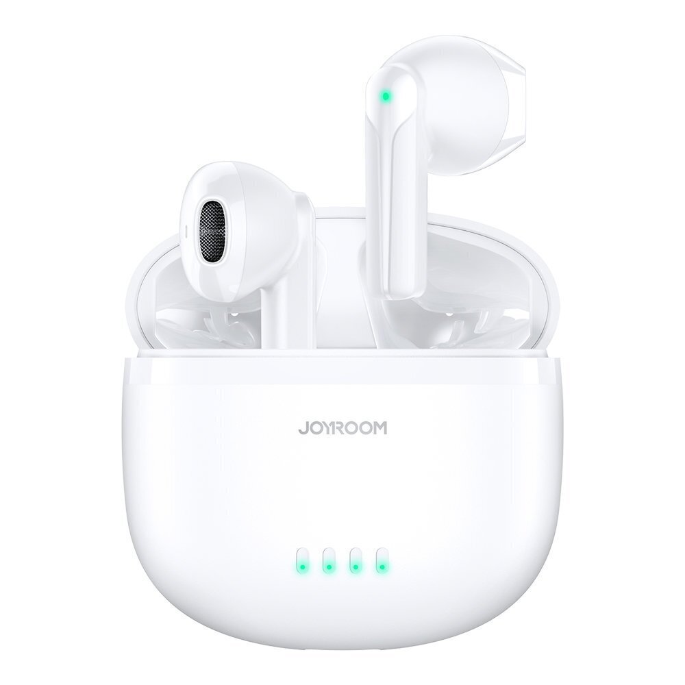 Joyroom TWS earphones wireless ENC waterproof IPX4 Bluetooth 5.3 white (JR-TL11) (White) цена и информация | Kõrvaklapid | hansapost.ee