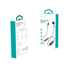 Devia Bluetooth earphones Kintone Neck black цена и информация | Наушники | hansapost.ee