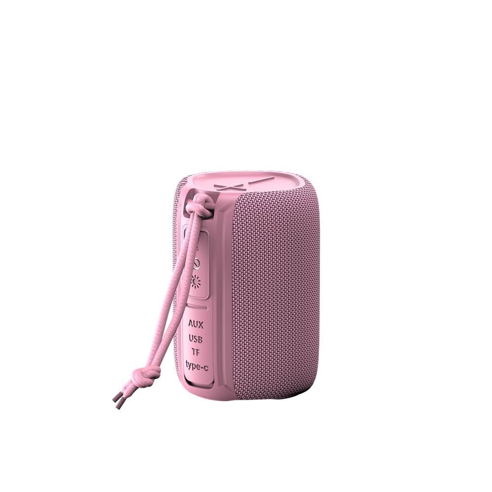 Forever Bluetooth Speaker BS-10 LED pink цена и информация | Kõlarid | hansapost.ee