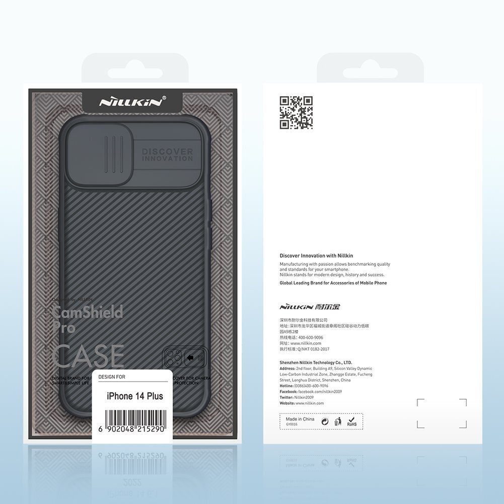 Nillkin CamShield PRO Hard Case for Apple iPhone 14 Plus Blue цена и информация | Telefonide kaitsekaaned ja -ümbrised | hansapost.ee