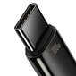 Baseus Tungsten Gold Cable USB to USB-C, 100W, 2m (black) hind ja info | Mobiiltelefonide kaablid | hansapost.ee