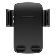 Baseus Easy Control Clamp Car Holder with suction cup (black) цена и информация | Держатели для телефонов | hansapost.ee