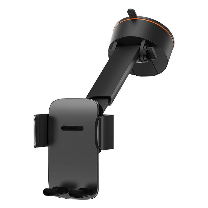 Baseus Easy Control Clamp Car Holder with suction cup (black) цена и информация | Telefonihoidjad | hansapost.ee