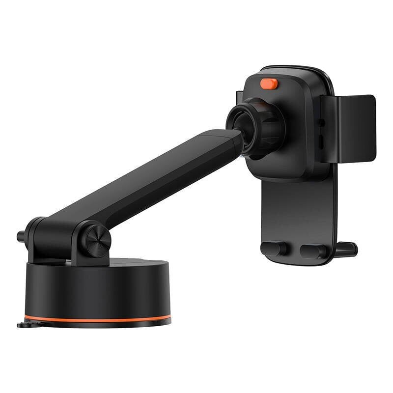 Baseus Easy Control Clamp Car Holder with suction cup (black) цена и информация | Telefonihoidjad | hansapost.ee