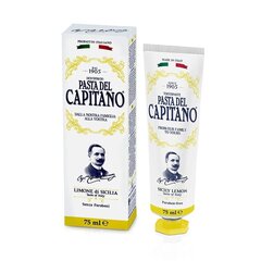 Hambapasta loodusliku BIO sidruniga Capitano 1905 75 ml hind ja info | Hambaharjad, hampapastad ja suuloputusvedelikud | hansapost.ee