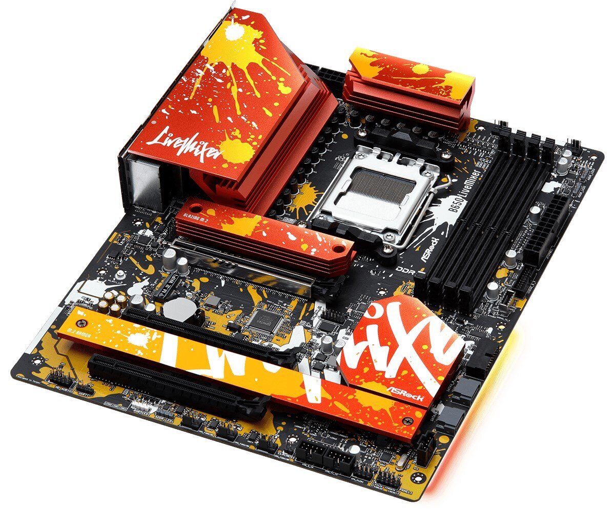 ASRock B650 LiveMixer, ATX, AM5, DDR5 цена и информация | Emaplaadid | hansapost.ee