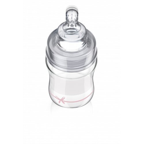 Klaaspudel Lovi Diamond glass Baby Shower girl, 150 ml hind ja info | Lutipudelid ja tarvikud | hansapost.ee