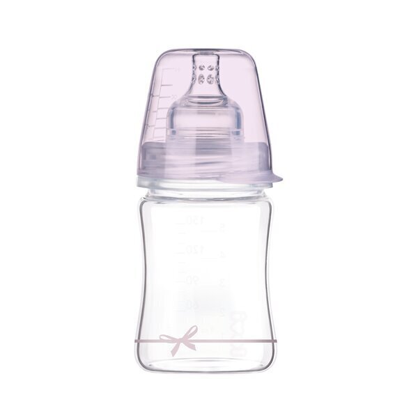Klaaspudel Lovi Diamond glass Baby Shower girl, 150 ml цена и информация | Lutipudelid ja tarvikud | hansapost.ee