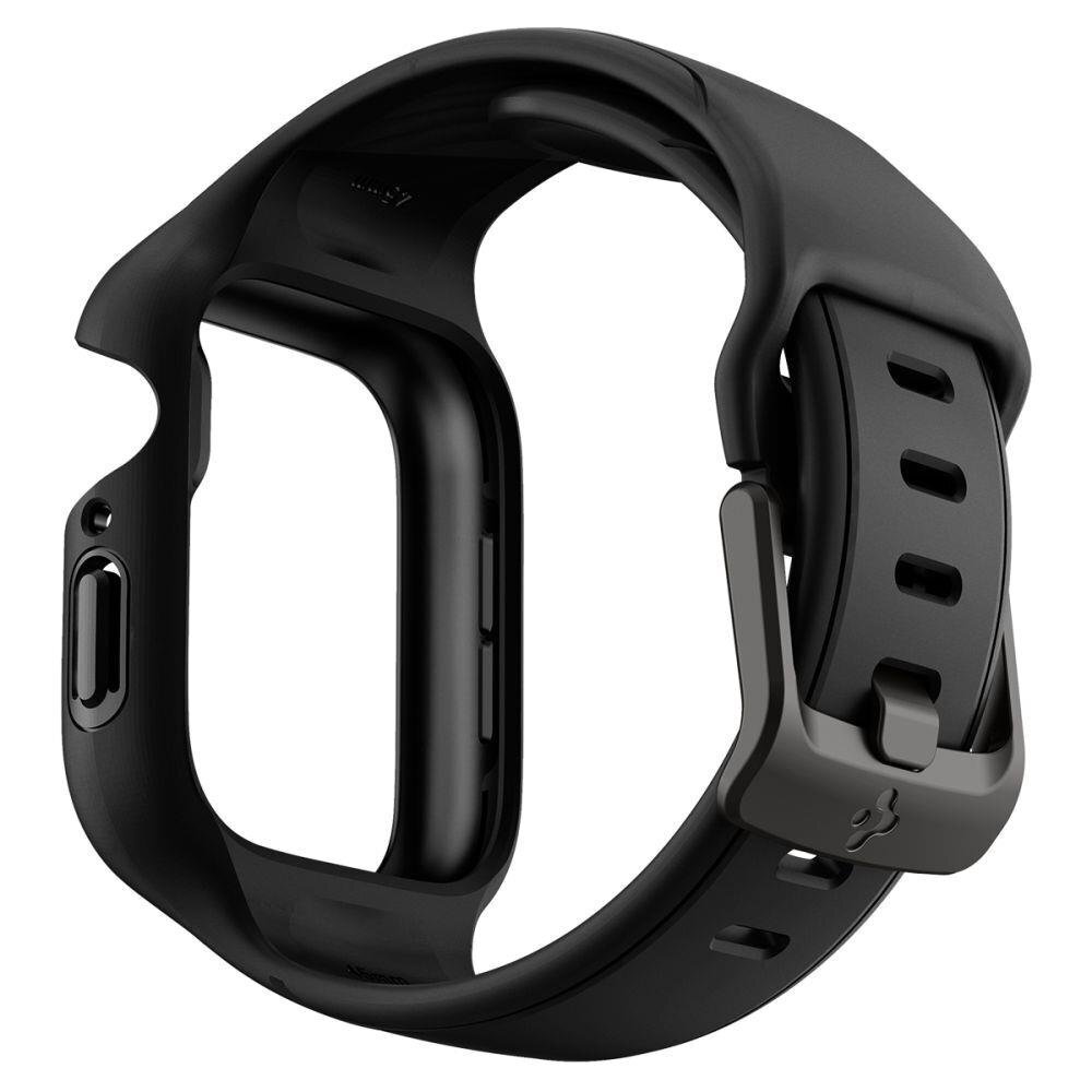 Spigen Liquid Air "Pro" Apple Watch 7 (45 MM) Black цена и информация | Nutikellade aksessuaarid ja tarvikud | hansapost.ee