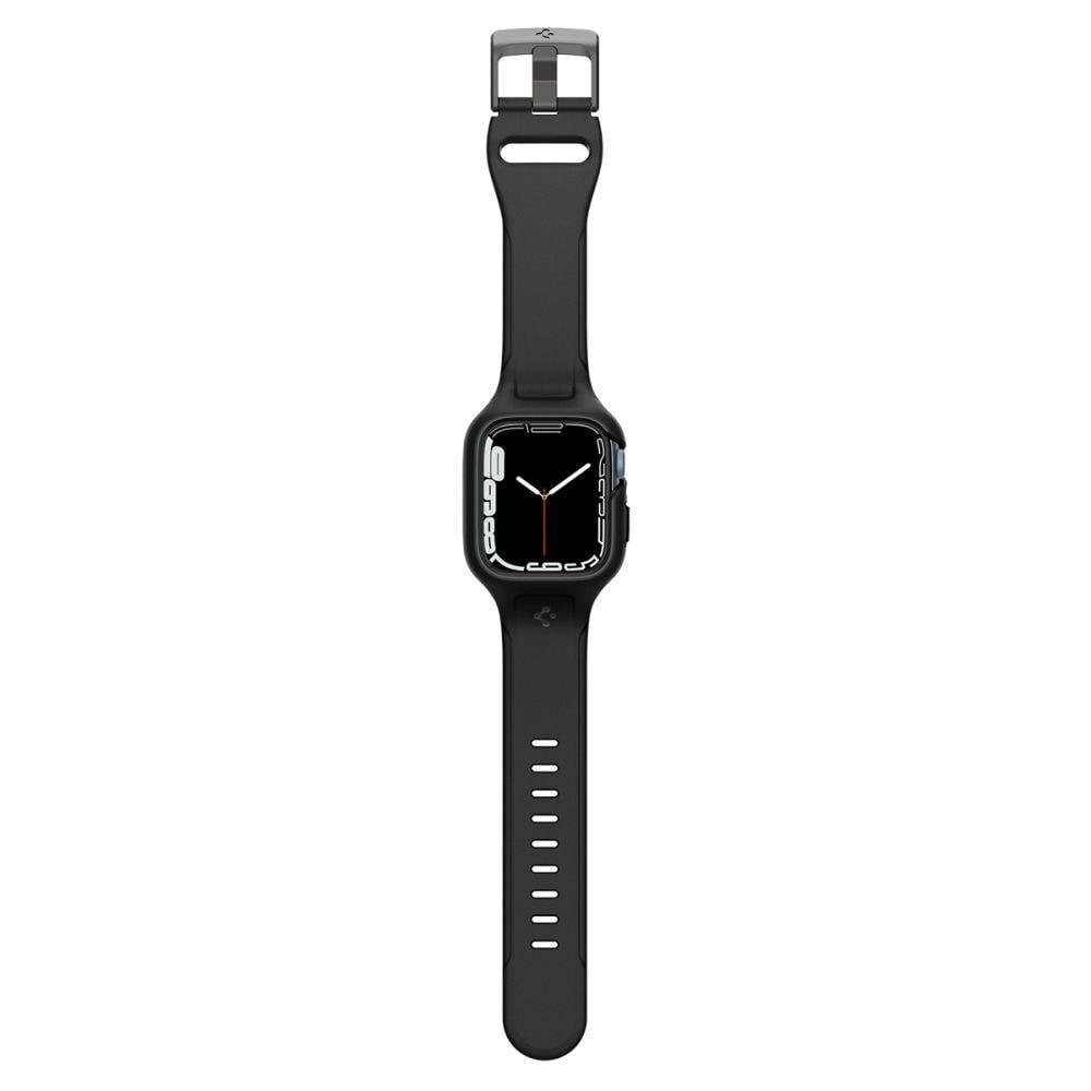 Spigen Liquid Air "Pro" Apple Watch 7 (45 MM) Black цена и информация | Nutikellade aksessuaarid ja tarvikud | hansapost.ee