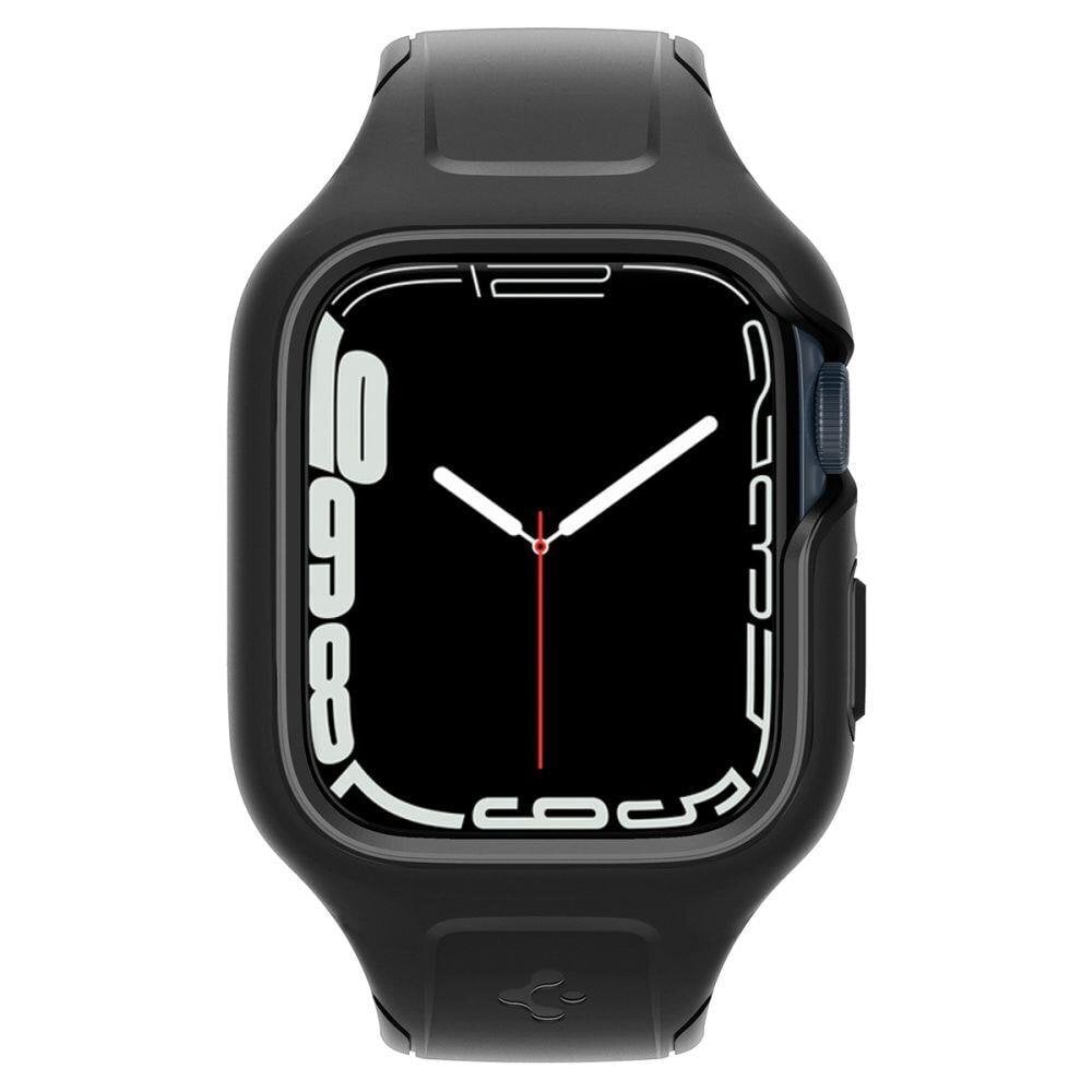 Spigen Liquid Air "Pro" Apple Watch 7 (45 MM) Black цена и информация | Nutikellade aksessuaarid ja tarvikud | hansapost.ee