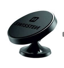 Swissten S-Grip DM7 Универсальный держатель с магнитом для устройств Черный цена и информация | Держатели для телефонов | hansapost.ee