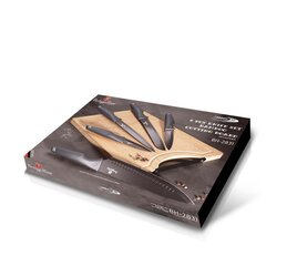 Berlinger Haus набор ножей и разделочной доски , 6 предметов цена и информация | Ножи и аксессуары для них | hansapost.ee