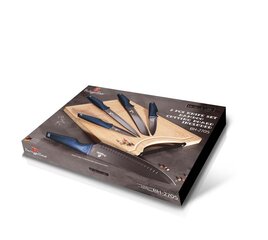 Berlinger Haus Набор ножей и разделочной доски  Aquamarine, 6 частей цена и информация | Ножи и аксессуары для них | hansapost.ee
