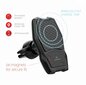 Swissten WM1-AV3 Air Vent Car Holder With Wireless Charging + Micro USB Cable 1.2m Black hind ja info | Telefonihoidjad | hansapost.ee