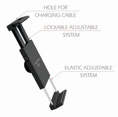 Swissten S-Grip T1-CD1 Universal Car CD / Radio Holder For Tablets / Phones / GPS Black hind ja info | Telefonihoidjad | hansapost.ee