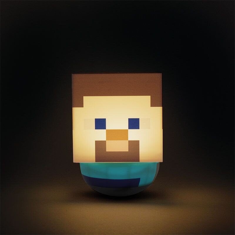 Minecraft Steve Sway Lamp цена и информация | Fännitooted mänguritele | hansapost.ee