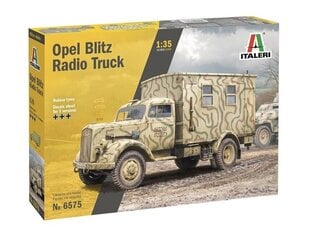 Italeri - Opel Blitz Radio Truck, 1/35, 6575 hind ja info | Klotsid ja konstruktorid | hansapost.ee