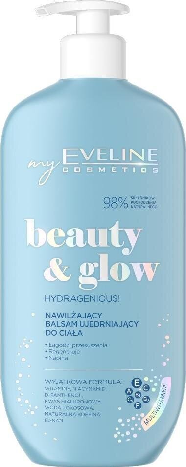 Toitev kehakreem Eveline Beauty and Glow, 350ml цена и информация | Kehakreemid, kehaõlid ja losjoonid | hansapost.ee