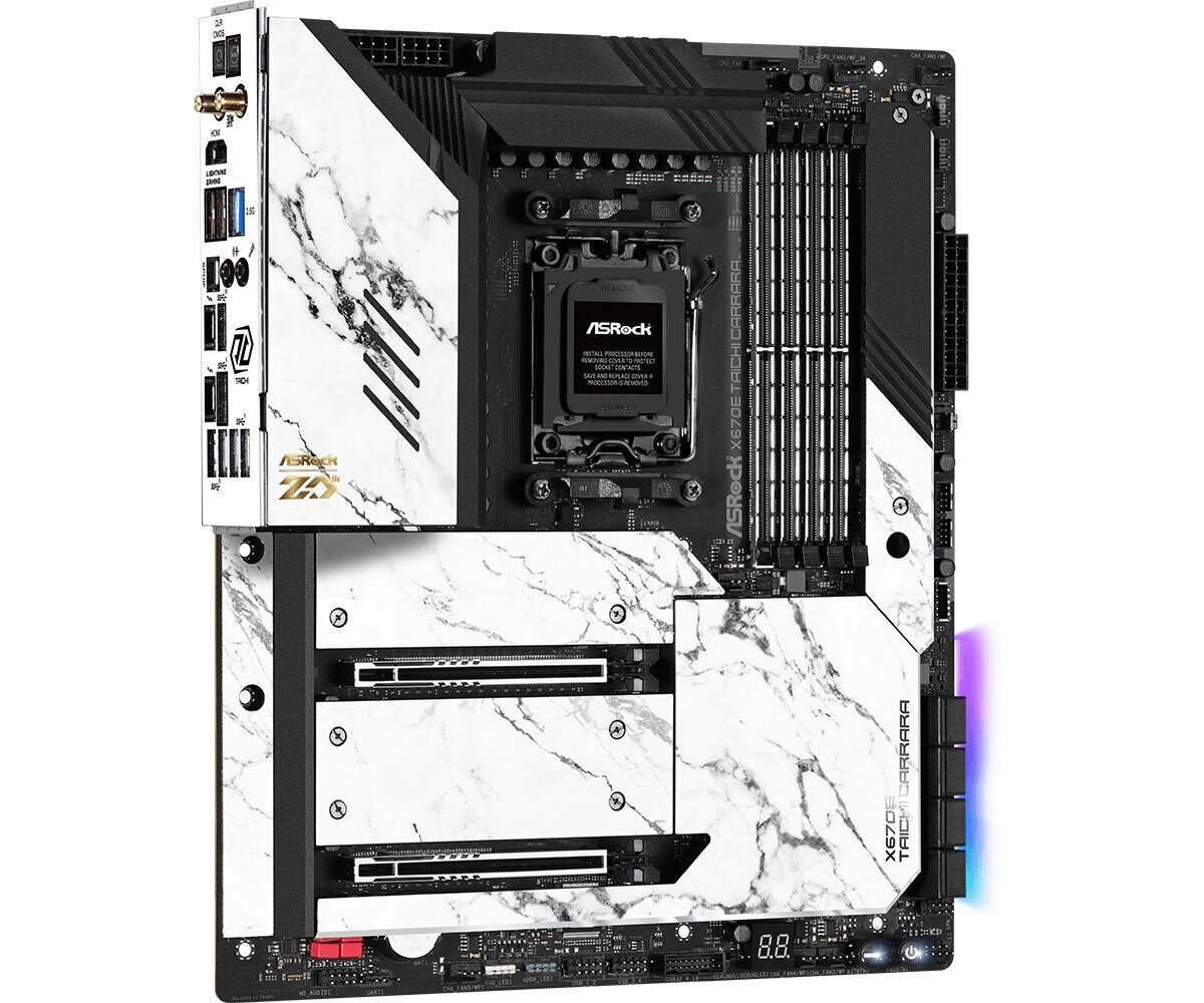 ASRock X670E Taichi Carrara, E-ATX, AM5, DDR5, WIFI цена и информация | Emaplaadid | hansapost.ee