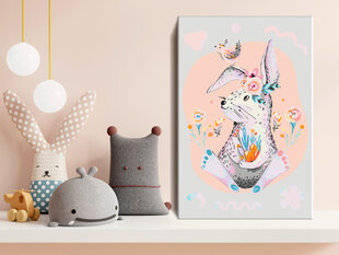 Картина по номерам Colourful Rabbit 40x60 см цена и информация | Живопись по номерам | hansapost.ee