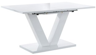 Раздвижной стол Allen 140, белый цена и информация | Кухонные и обеденные столы | hansapost.ee