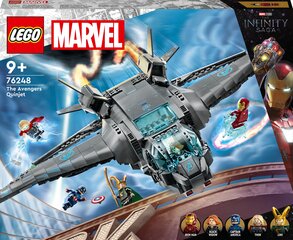 76248 LEGO® Marvel Квинджет Мстителей цена и информация | Конструкторы и кубики | hansapost.ee
