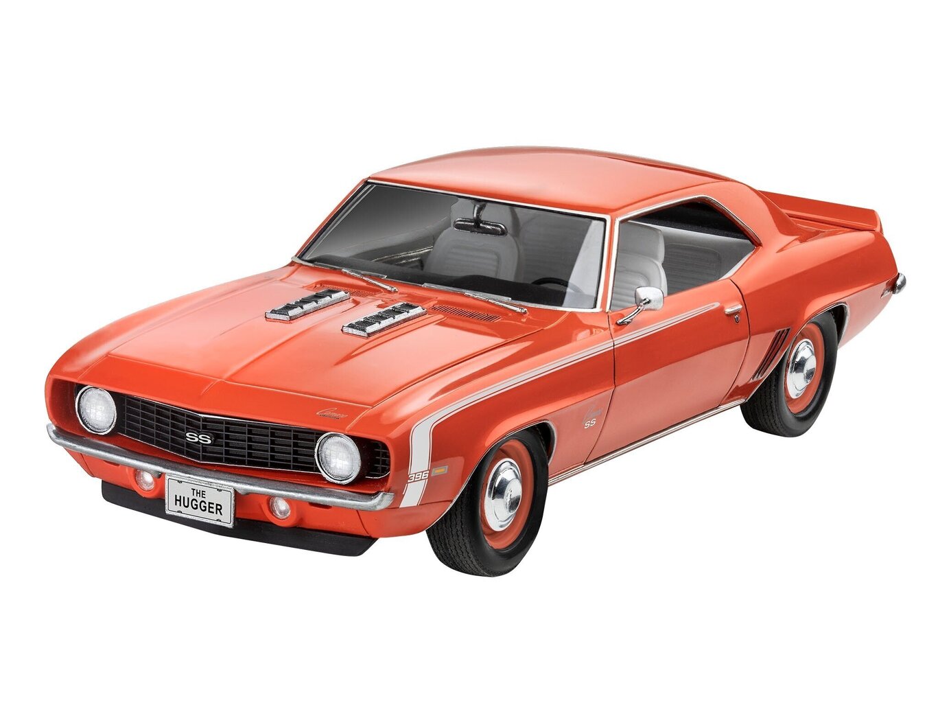 Revell - '69 Camaro SS 396, 1/25, 07712 цена и информация | Klotsid ja konstruktorid | hansapost.ee