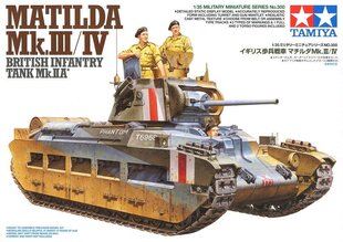 Tamiya - Matilda Mk.III/IV, Scale:1/35, 35300 цена и информация | Конструкторы и кубики | hansapost.ee