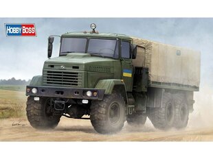 Сборная пластиковая модель Hobby Boss - Ukraine KrAZ-6322 Soldier, 1/35, 85512 цена и информация | Конструкторы и кубики | hansapost.ee