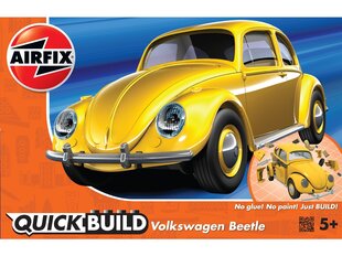 Airfix - QUICKBUILD VW Beetle yellow, J6023 цена и информация | Конструкторы и кубики | hansapost.ee