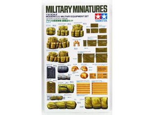 Tamiya - Modern U.S. Military Equipment Set, 1/35, 35266 hind ja info | Klotsid ja konstruktorid | hansapost.ee