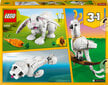 31133 LEGO® Creator 3in1 Valge jänes hind ja info | Klotsid ja konstruktorid | hansapost.ee