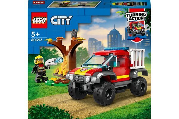 60393 LEGO® City Tuletõrje-maasturi päästemissioon цена и информация | Klotsid ja konstruktorid | hansapost.ee