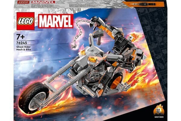 76245 LEGO® Marvel Tume biker-robot ja mootorratas hind ja info | Klotsid ja konstruktorid | hansapost.ee