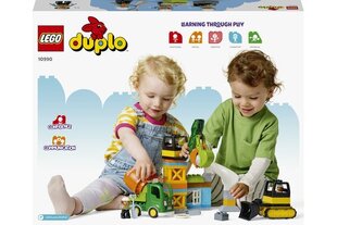 10990 LEGO® DUPLO Ehitusplats kaina ir informacija | Klotsid ja konstruktorid | hansapost.ee